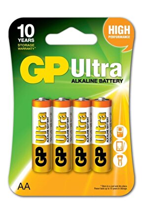 Gp G-tech Lr6 Aa Boy Ultra Alkalin Kalem Pil 4lü Paket Gp15au-u4