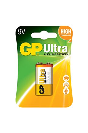 Gp 1604au-5tr1 Ultra Alkalın 9 Volt Tekli Pil (6LF226LR616LP3146MN1604)