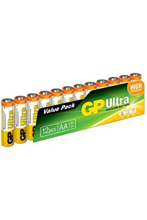 Gp Ultra 15au Aa Kalem Pilalkalin 12li Paket