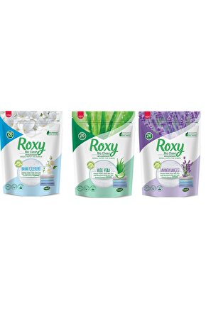 Roxy Bio Clean Matik Toz Sabun Bahar Çiçekleri-Lavanta-Aleo Vera (800GrX3)