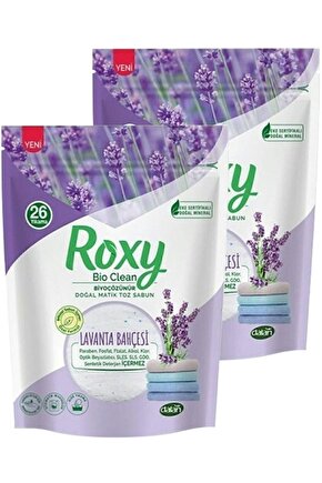 Roxy Bio Clean Matik Toz Sabun Lavanta 800 gr X 2 Adet