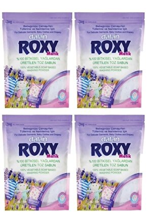 Roxy Matik Sabun Tozu 800 Gr Lavanta 4 Lü Set