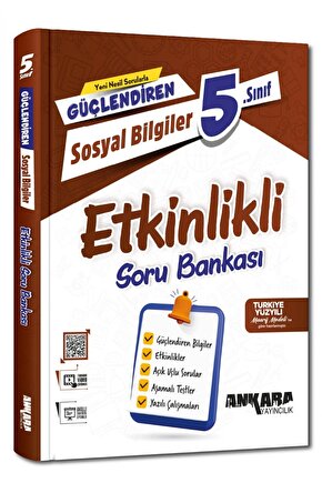 5.sınıf Güçlendiren Sosyal Bilgiler Etkinlikli Soru Bankası