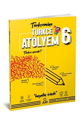 Arı Yayınları 6. Sınıf Akıllı Türkçe Atölyem Türkçemino