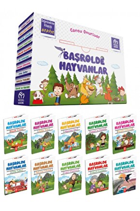 Model Yayınları Başrolde Hayvanlar Hikaye Serisi Seti