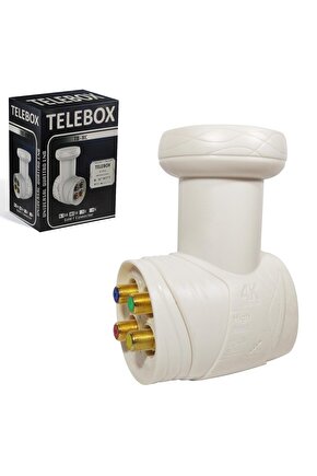 Orka Satış ve Danışmanlık Hizmetleri TB-XC 4Lü Lnb Santral (Quattro) Gold 0.1Db 3D Fhd 4K