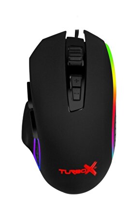 Tr-m12 2400 Dpı 10m Tıklama Usb Kablo Gaming Rgb Işıklı Mouse