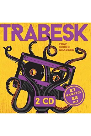 Trabesk ( Trap Sound Arabesk - Çeşitli Sanatçılar ) 2 CD