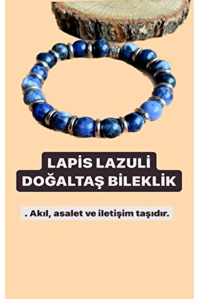 LAPİS LAZULİ DOĞALTAŞ BİLEKLİK