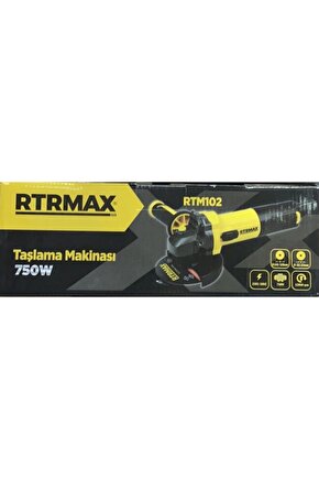 Rtm102 115 - 125 Mm 750 W Taşlama Makinesi + Rodex Metal Kesici Taş 115 Mm 5li