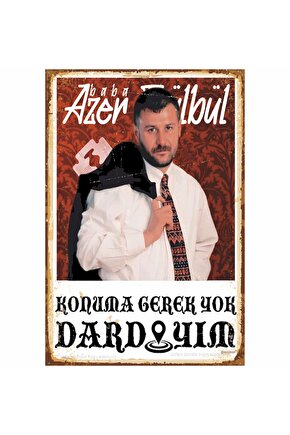 azer bülbül arabesk müzik atarlı sözler ev dekorasyon tablo retro ahşap poster