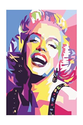 Myrlen Monroe Retro Vintage Ahşap Poster