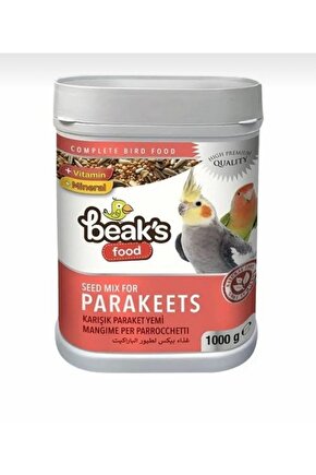 Beaks Food Parekeets Karışık Pareket Papağan Kuşu Yemi