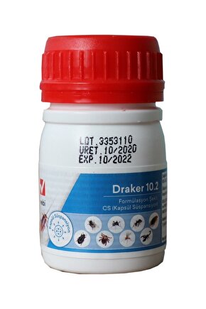 Vebi Haşere Öldürücü Draker 10.2 Cs 50 Ml