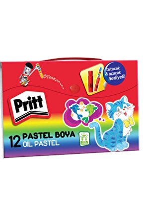 Pastel Boya Çantalı 12 Renk