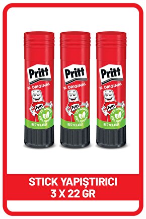 Stick Yapıştırıcı 22 gr - 3 Adet