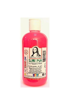 Mona Lisa Slime Slaym Sıvı Yapıştırıcı Fosforlu Pembe 250ml