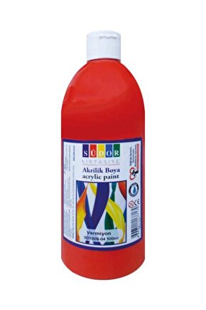 Akrilik Boya 500 ml Vermillon Sd1009-04