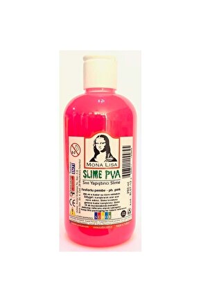 Mona Lisa Slime Slaym Sıvı Yapıştırıcı Fosforlu Pembe 250ml