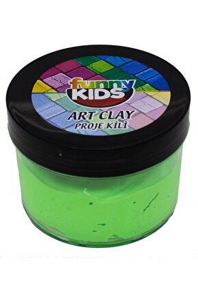 Funny Kids Art Clay Proje Kili 40cc - Neon Green