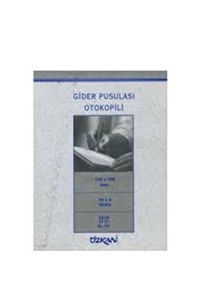 GİDER PUSULASI MAKBUZU OTOKOPİLİ 50X2 NUSHA 12 ADET