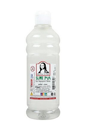 Şeffaf Mona Lisa Slime Jeli 500 ml