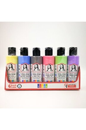 Akrilik Boya Chalky Set 70ml 6lı