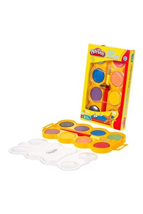 Play-doh 8 Renk Jumbo Sulu Boya 40 Mm Su005