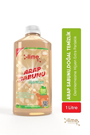 Arap Sabunu Derinlemesine Doğal Temizlik 1 Litre