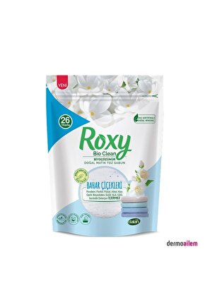 Roxy Matik Bioclean Bahar Çiçekleri Toz Sabun 800 gr