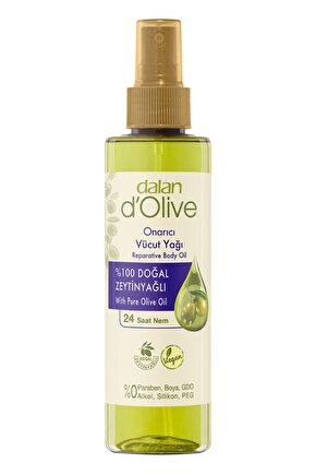 Dolive %100 Zeytinyağlı Onarıcı Vücut Yağı 200 ml