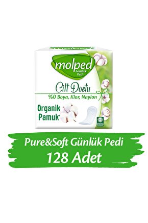 Pure&soft Günlük Ped 128 Adet