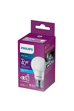 Phılıps Led 5-40W Ampul 6500K Beyaz Işık