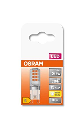 Led Star Pin Cl30 Non-dim 2,6w Sarı Işık G9 Duy