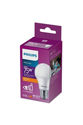 Led 10-75w Ampul 2700k Sarı Işık