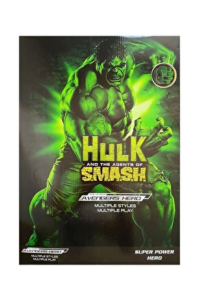 Figürlü Maskeli Tabancalı Hulk Seti FAB.0250