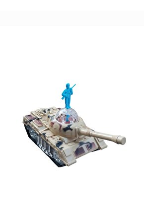 PİLLİ IŞIKLI SESLİ TANK