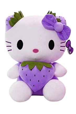 Hello Kitty Peluş Mor 50cm