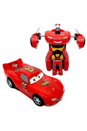 avnr Şimşek Mcqueen Robota Dönüşebilen Araba rnva 1034239