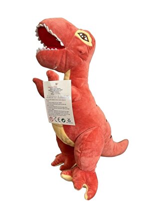 Peluş T-rex Dinazor Peluş Oyuncak Yastık Oyuncak Uyku Ve Oyun Arkadaşı 45 Cm