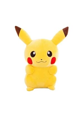 Pokemon Go Pikachu Figür Peluş Oyuncak Büyük Boy Uyku & Oyun Arkadaşı Pikachu 35 Cm.