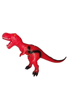 40cm Sesli Soft T-rex Dinozor Trex Kırmızı