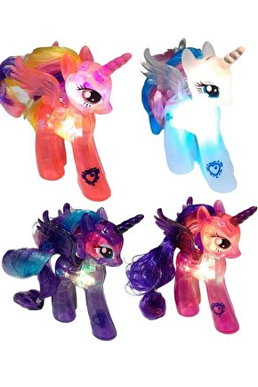 My Little Pony Prenses Celestia & Twillight Sparkle Karakterleri 1 Adet Işıklı