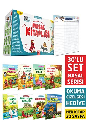 Masal Kitaplığı Hikaye Seti - 30 Kitap