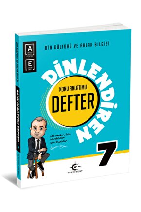 7. Sınıf Eker Test Dinlendiren Defter