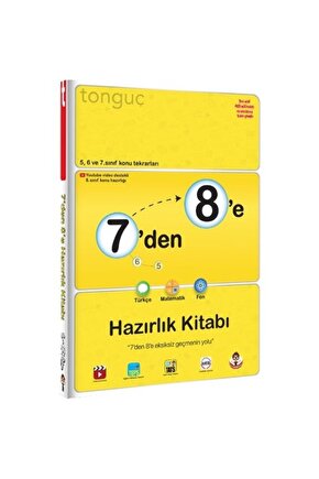 Tonguç 7 Den 8 E Hazırlık Kitabı