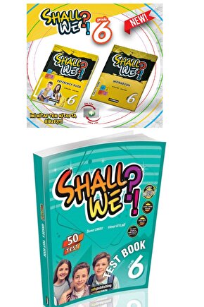 Shall We?! Grade 6 Reference Book Ve Workbook (2 Si Tek Kitapta ) +shall We Test Book