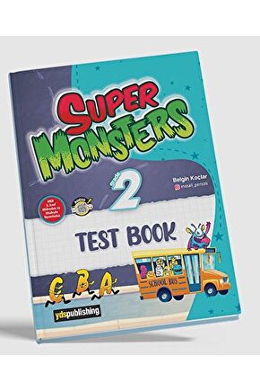 Super Monsters Grade 2 - Test Book  Belgin Koçlar  YDS Publishing  9786257866835