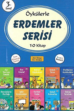 3. Sınıflar Için Öykülerle Erdemler Serisi 10 Kitap Ülkü Duysak