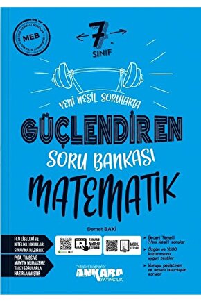 7. Sınıf Matematik Güçlendiren Soru Bankası  Kolektif  Ankara Yayıncılık  9786256442597